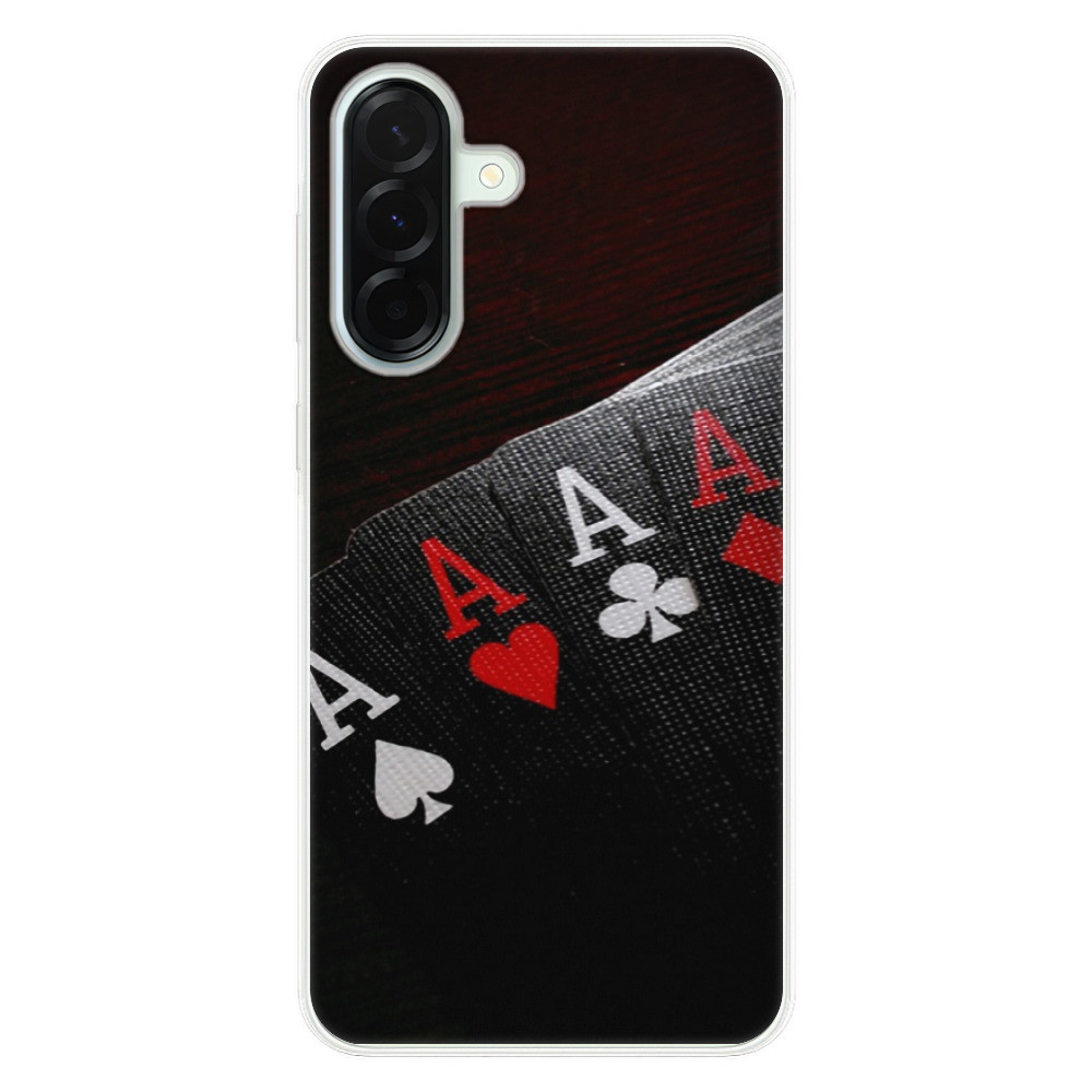 Odolné silikónové puzdro iSaprio - Poker - Samsung Galaxy A36