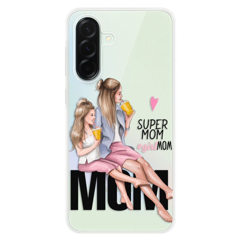 Odolné silikónové puzdro iSaprio - Milk Shake - Blond - Samsung Galaxy A36