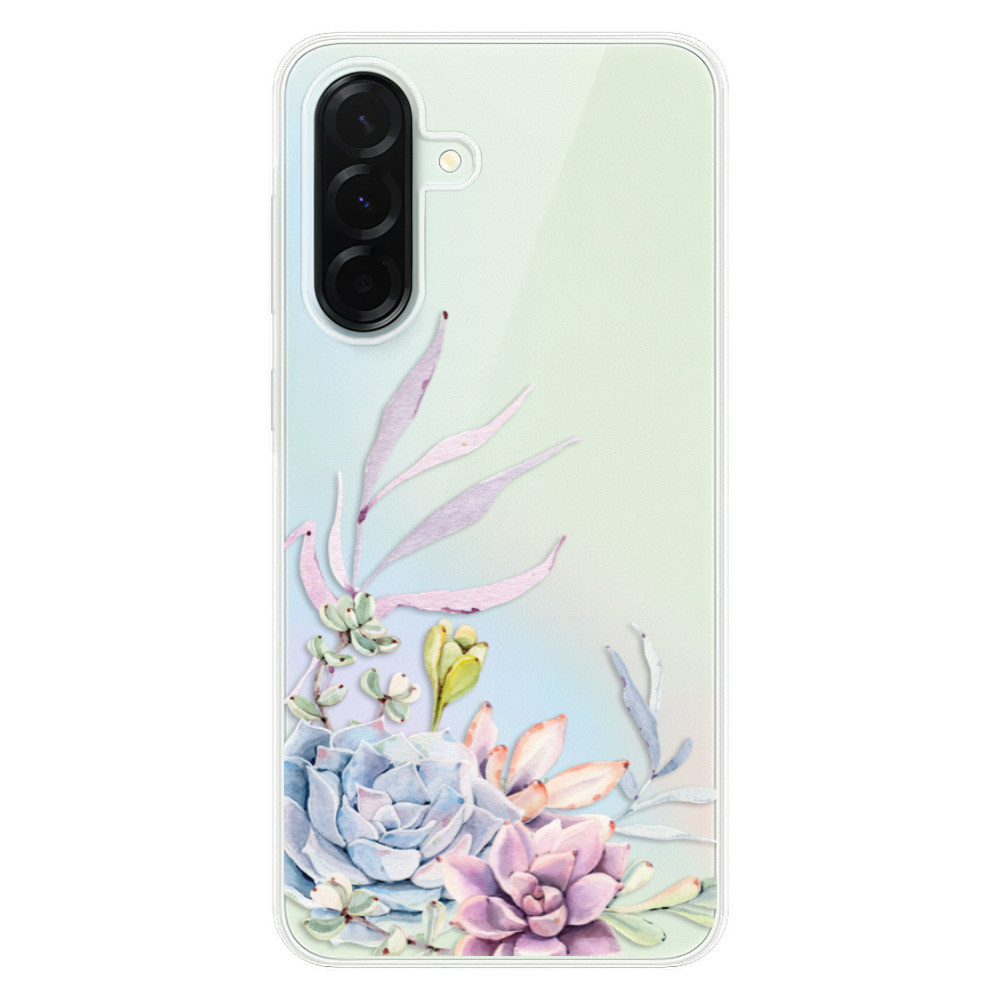 Odolné silikónové puzdro iSaprio - Succulent 01 - Samsung Galaxy A36