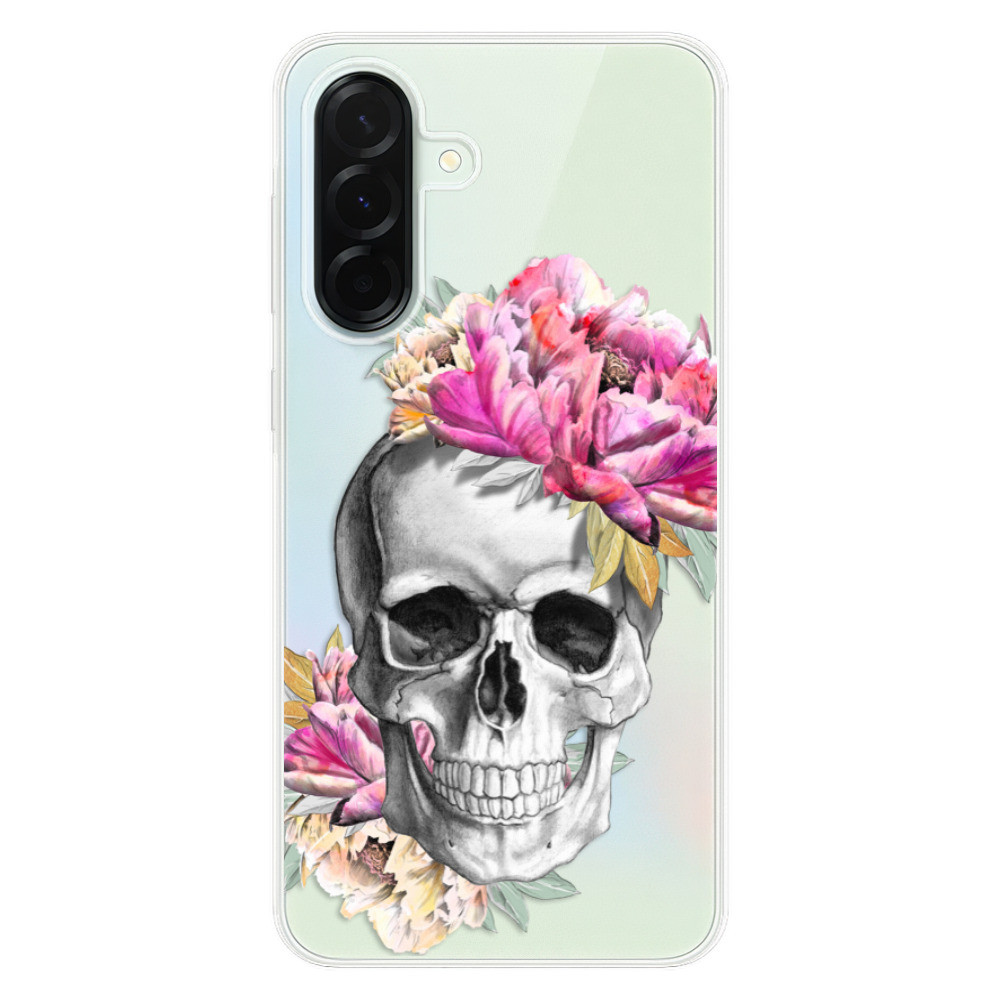 Odolné silikónové puzdro iSaprio - Pretty Skull - Samsung Galaxy A36