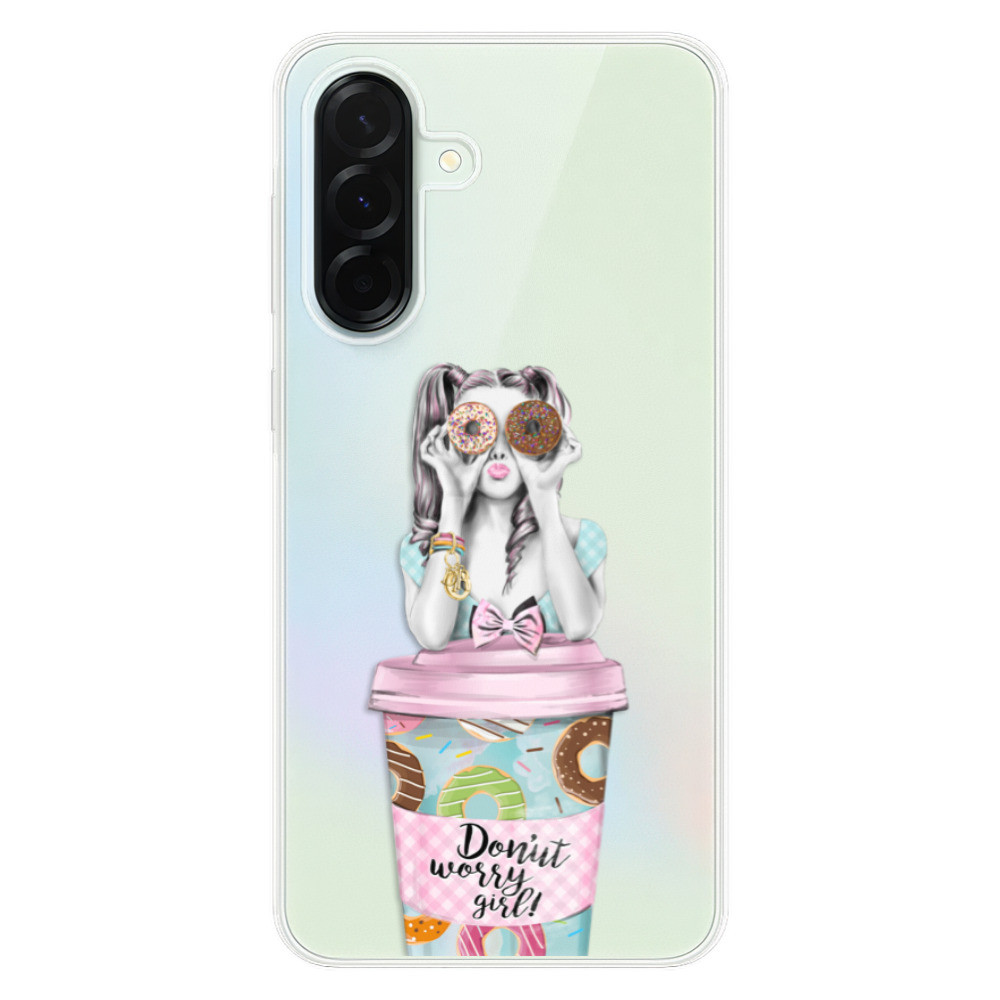 Odolné silikónové puzdro iSaprio - Donut Worry - Samsung Galaxy A36