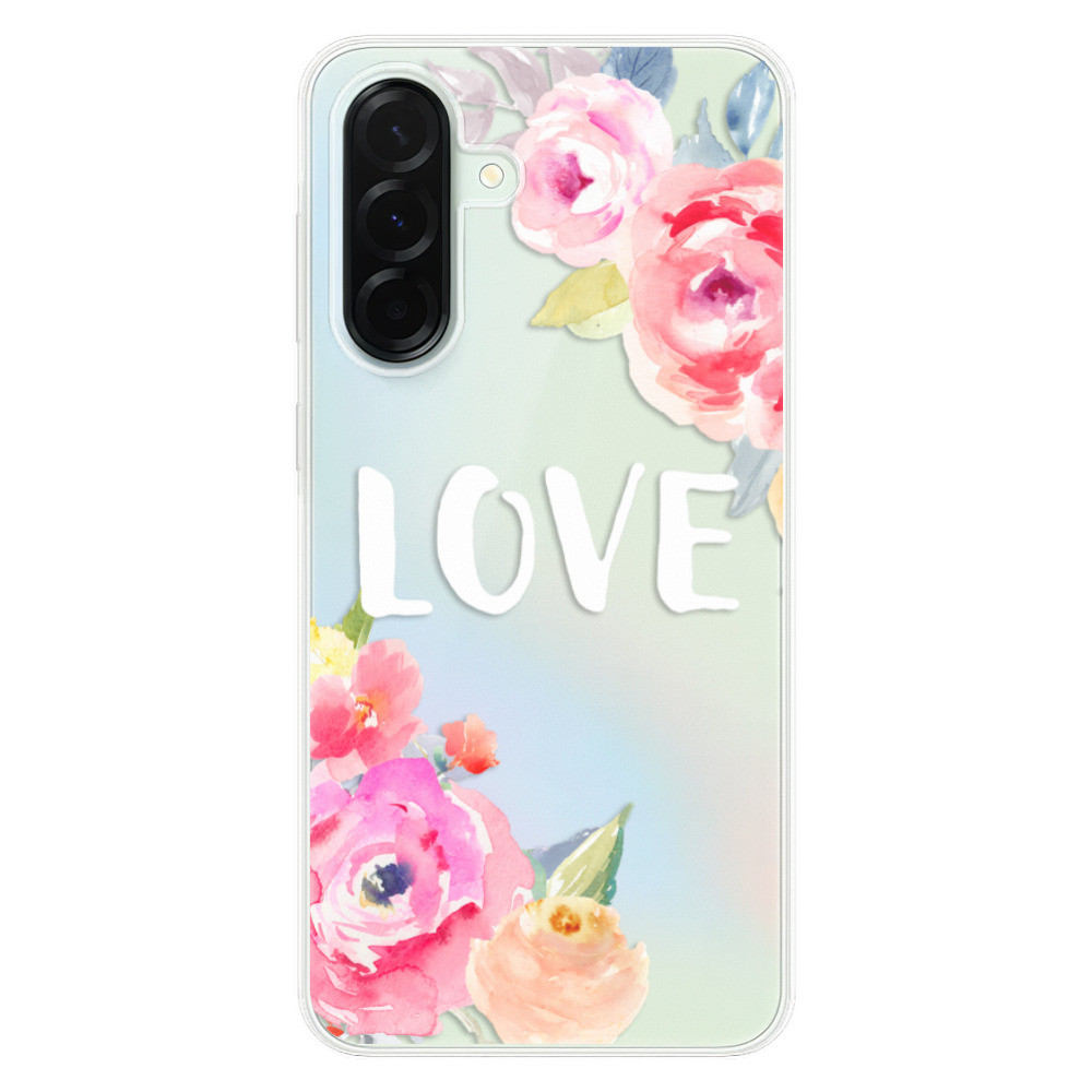 Odolné silikónové puzdro iSaprio - Love - Samsung Galaxy A36