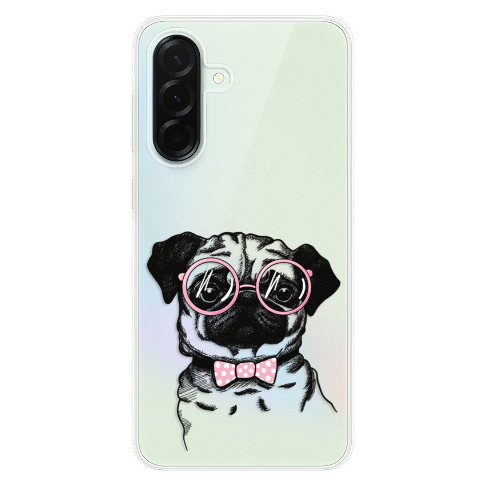 Odolné silikónové puzdro iSaprio - The Pug - Samsung Galaxy A36