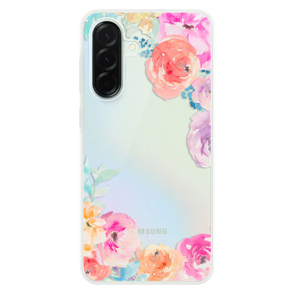 Odolné silikónové puzdro iSaprio - Flower Brush - Samsung Galaxy A36