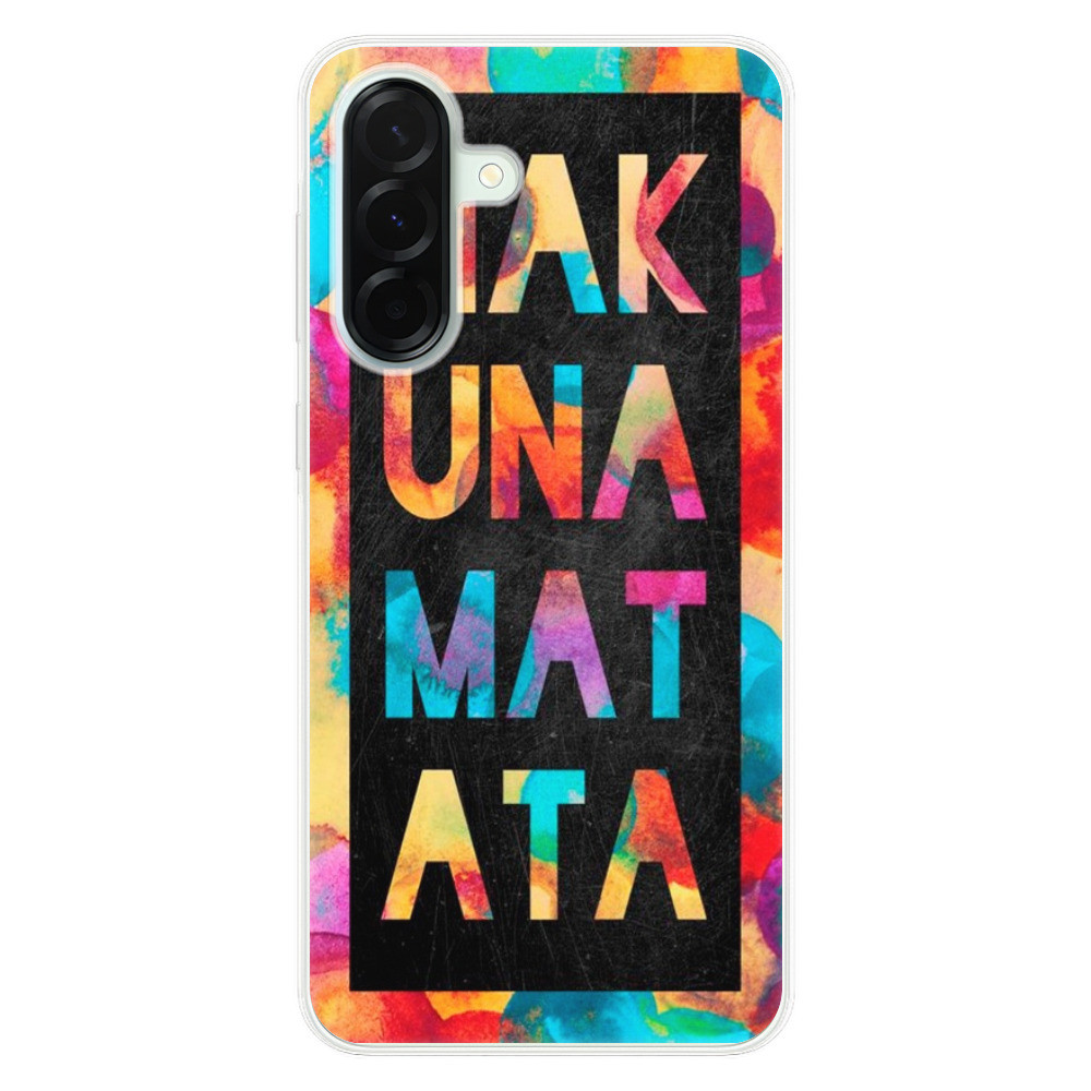 Odolné silikónové puzdro iSaprio - Hakuna Matata 01 - Samsung Galaxy A36