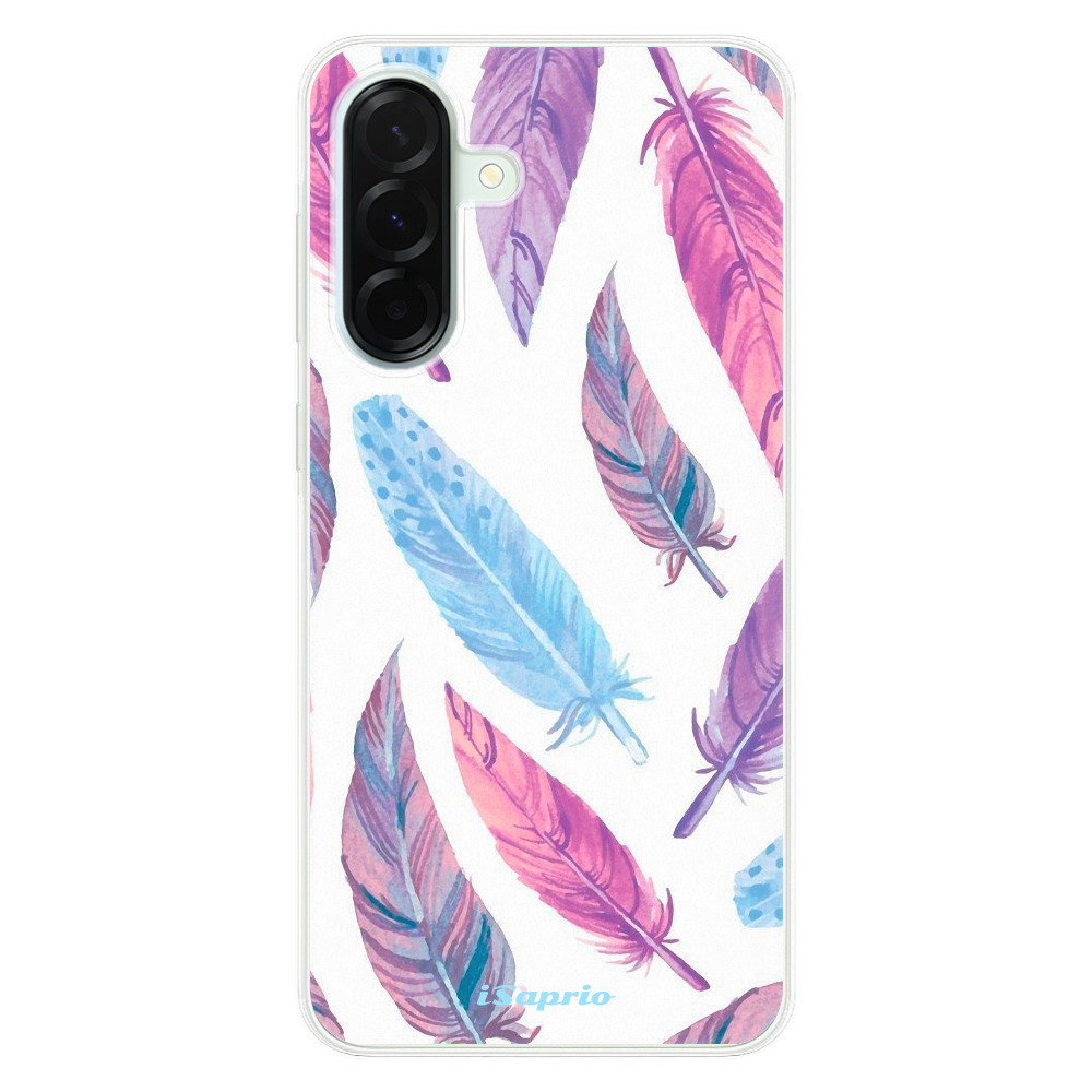 Odolné silikónové puzdro iSaprio - Feather Pattern 10 - Samsung Galaxy A36