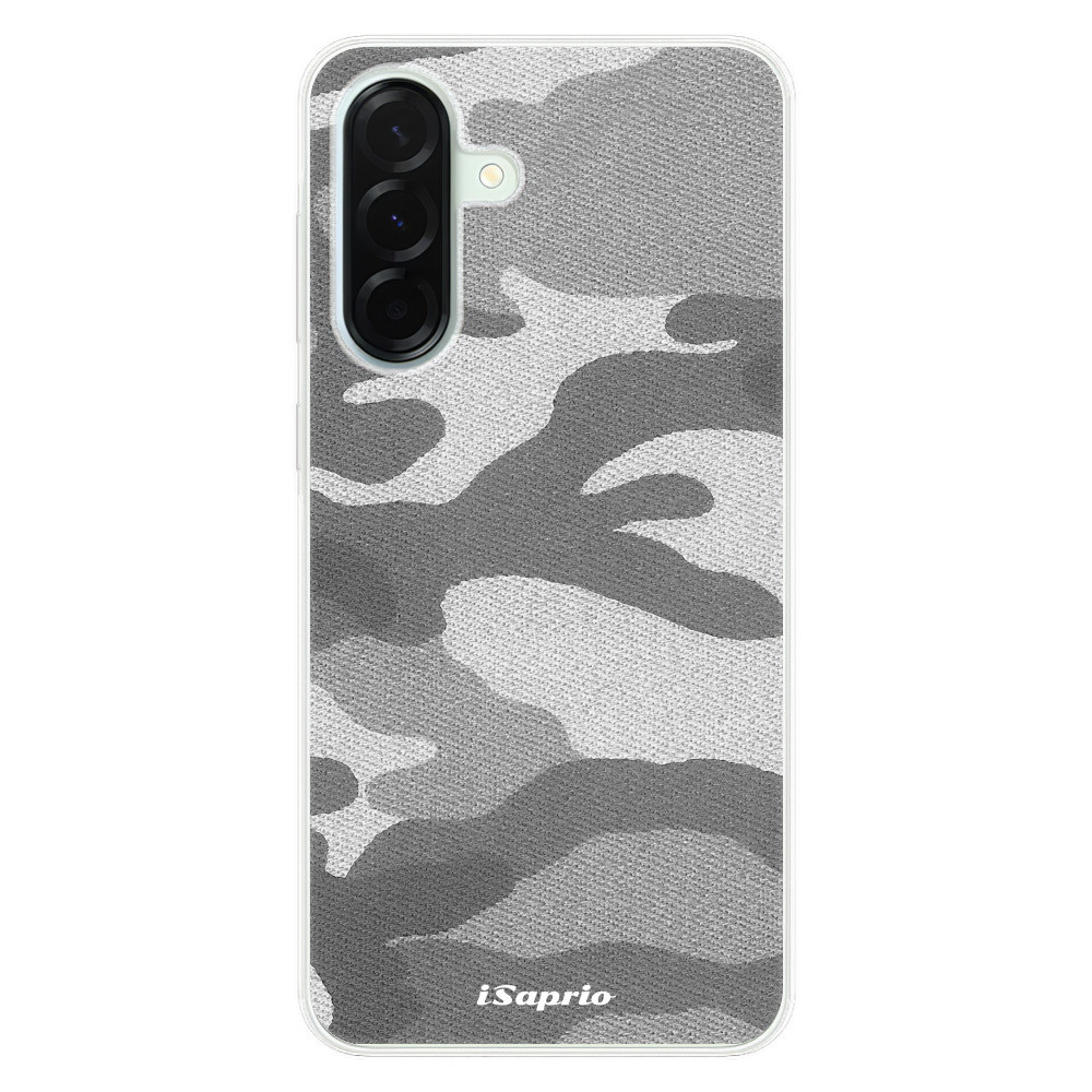 Odolné silikónové puzdro iSaprio - Gray Camuflage 02 - Samsung Galaxy A36