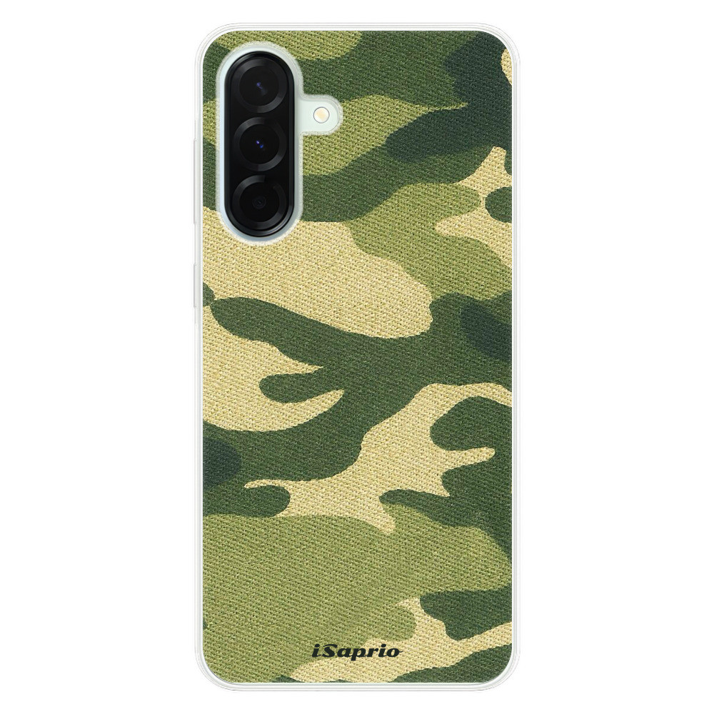 Odolné silikónové puzdro iSaprio - Green Camuflage 01 - Samsung Galaxy A36