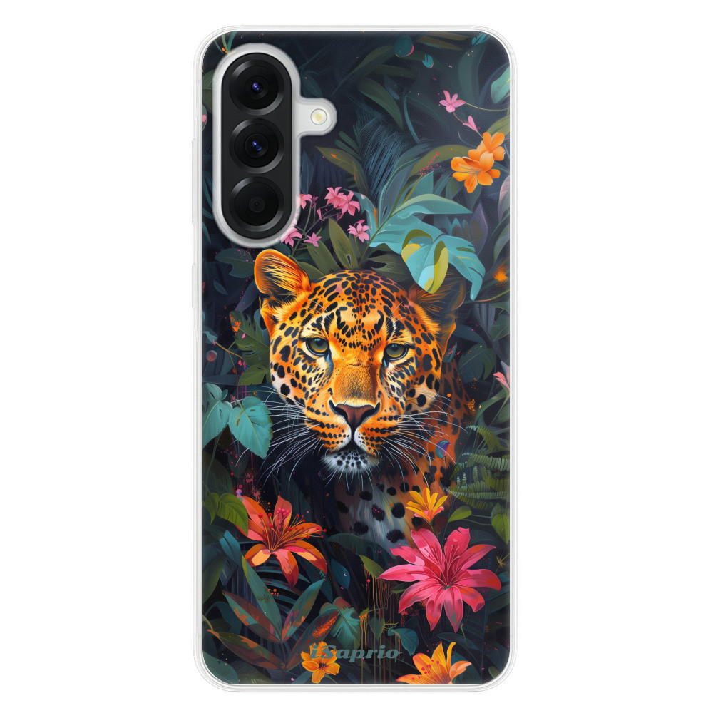 Odolné silikónové puzdro iSaprio - Flower Jaguar - Samsung Galaxy A56