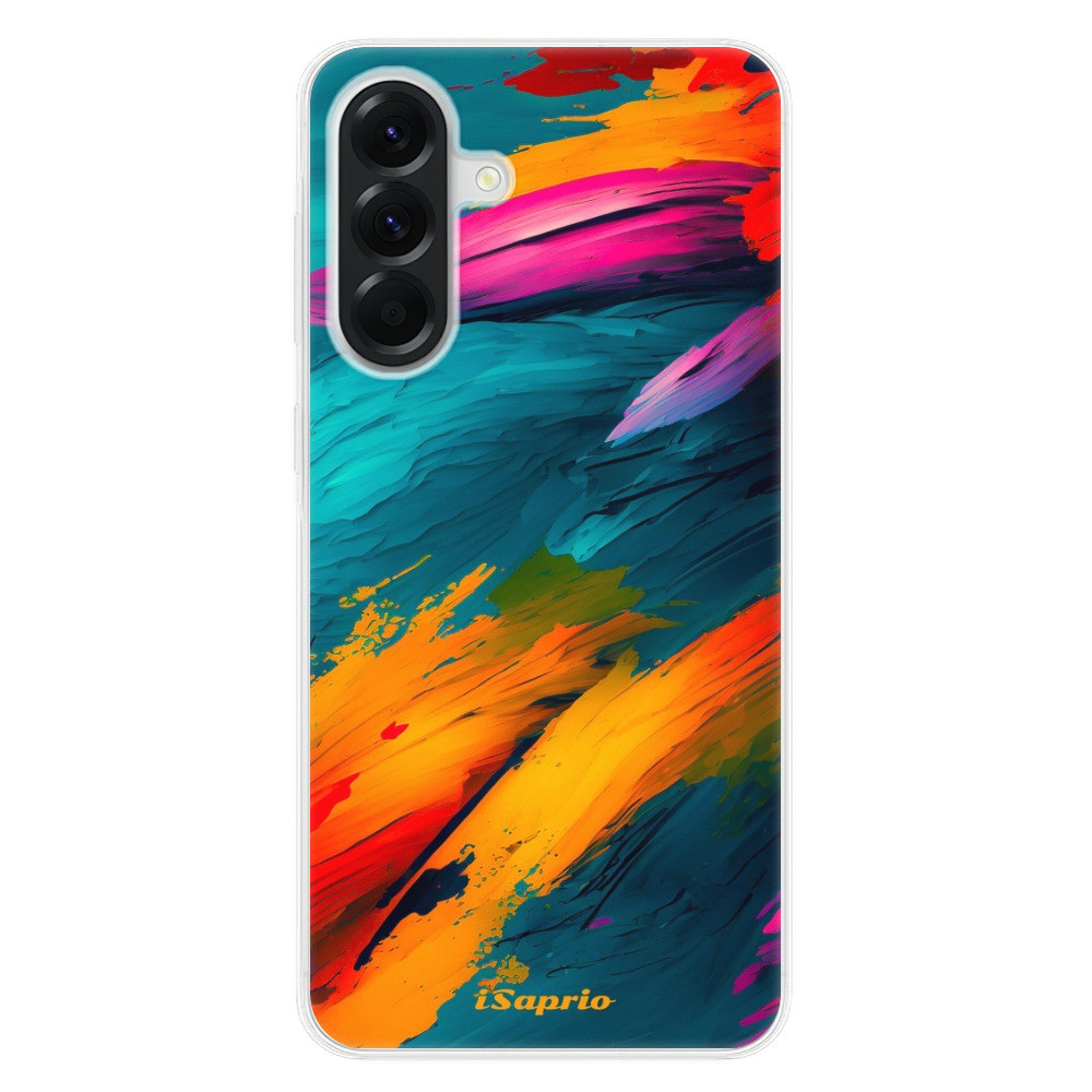 Odolné silikónové puzdro iSaprio - Blue Paint - Samsung Galaxy A56