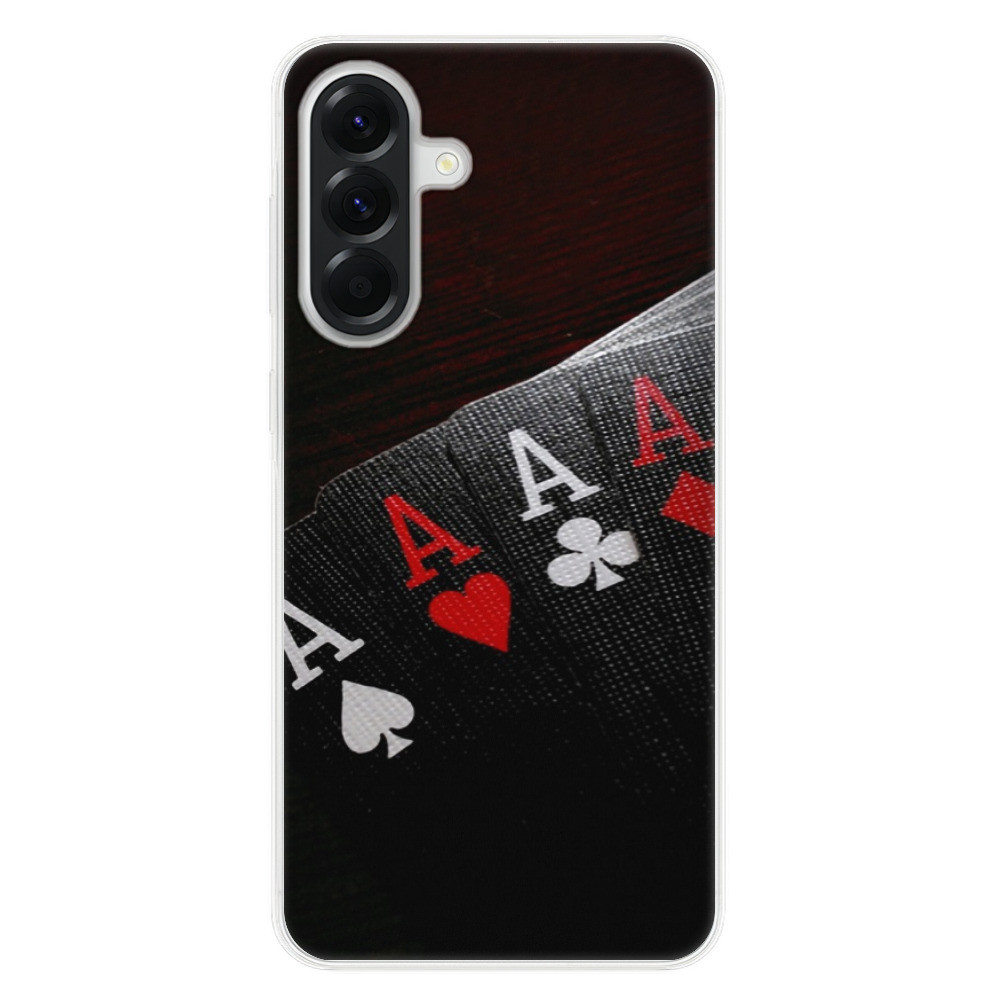 Odolné silikónové puzdro iSaprio - Poker - Samsung Galaxy A56