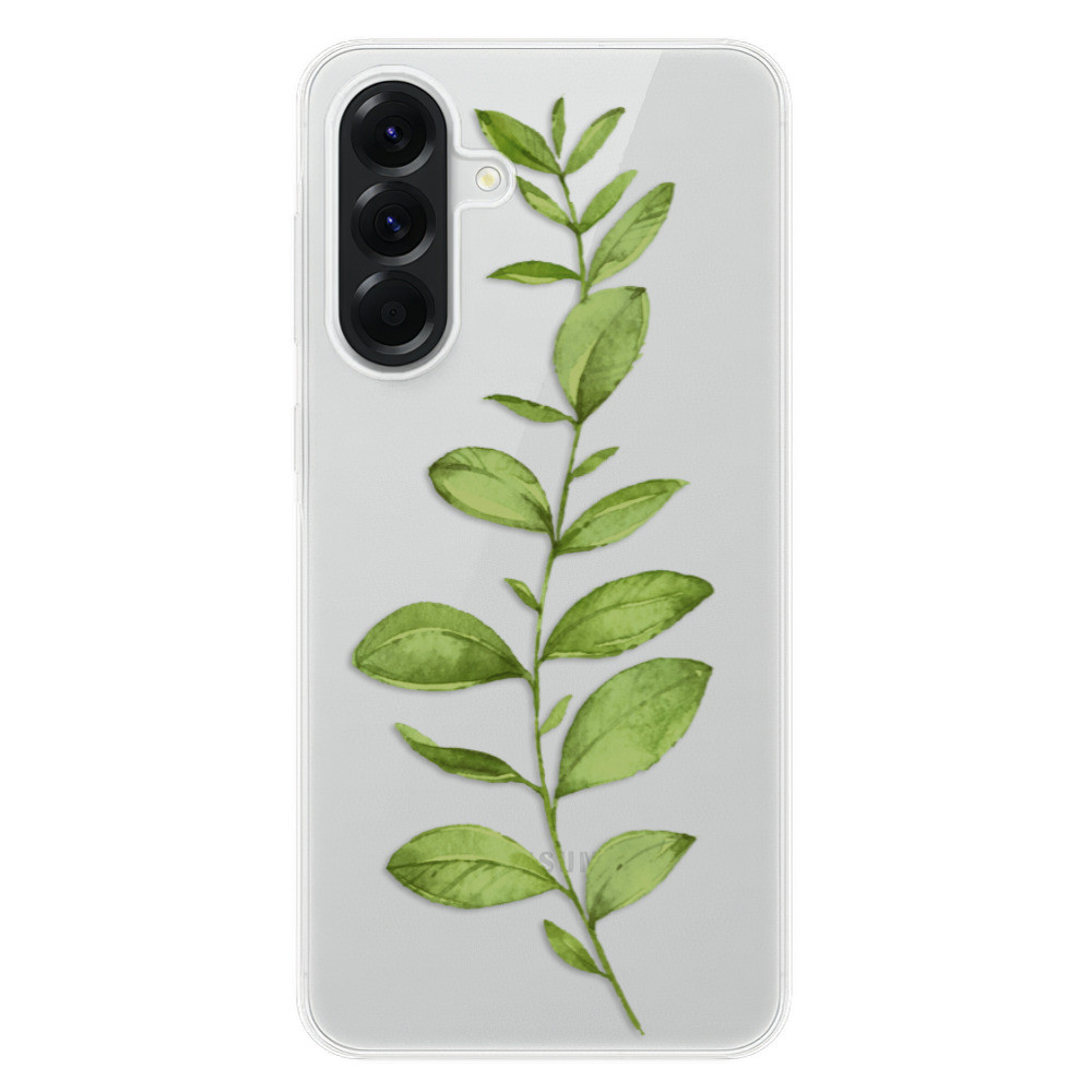 Odolné silikónové puzdro iSaprio - Green Plant 01 - Samsung Galaxy A56