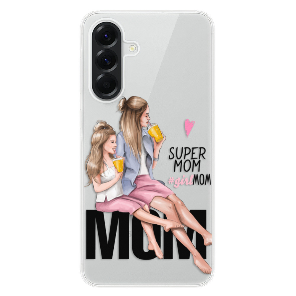 Odolné silikónové puzdro iSaprio - Milk Shake - Blond - Samsung Galaxy A56