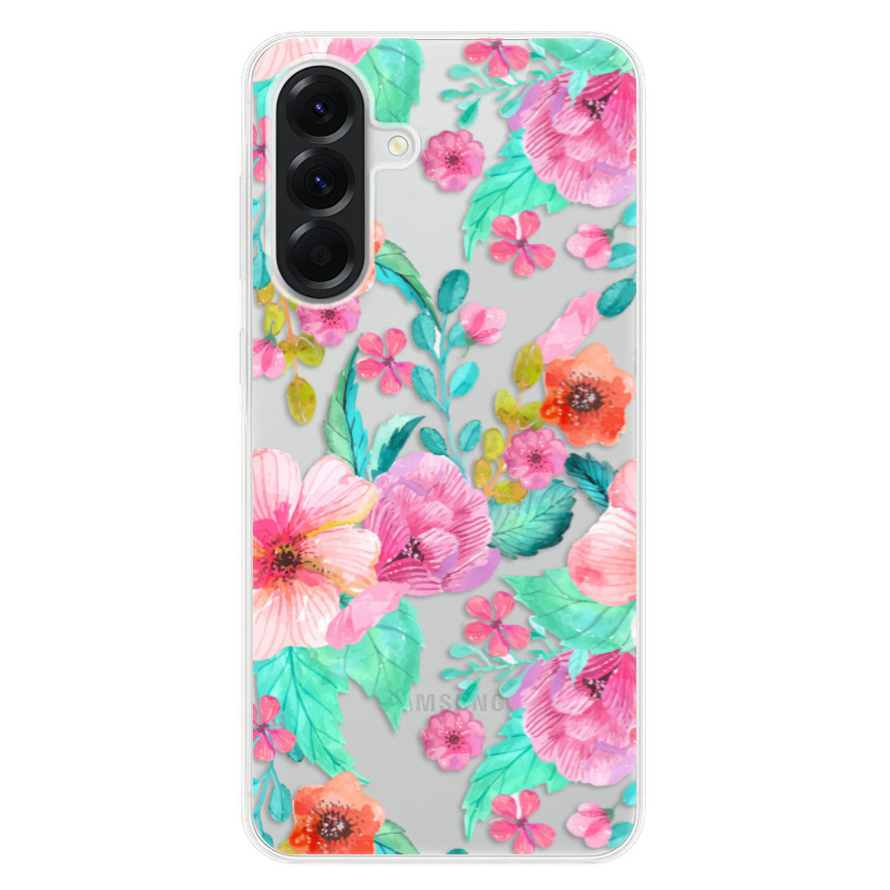 Odolné silikónové puzdro iSaprio - Flower Pattern 01 - Samsung Galaxy A56