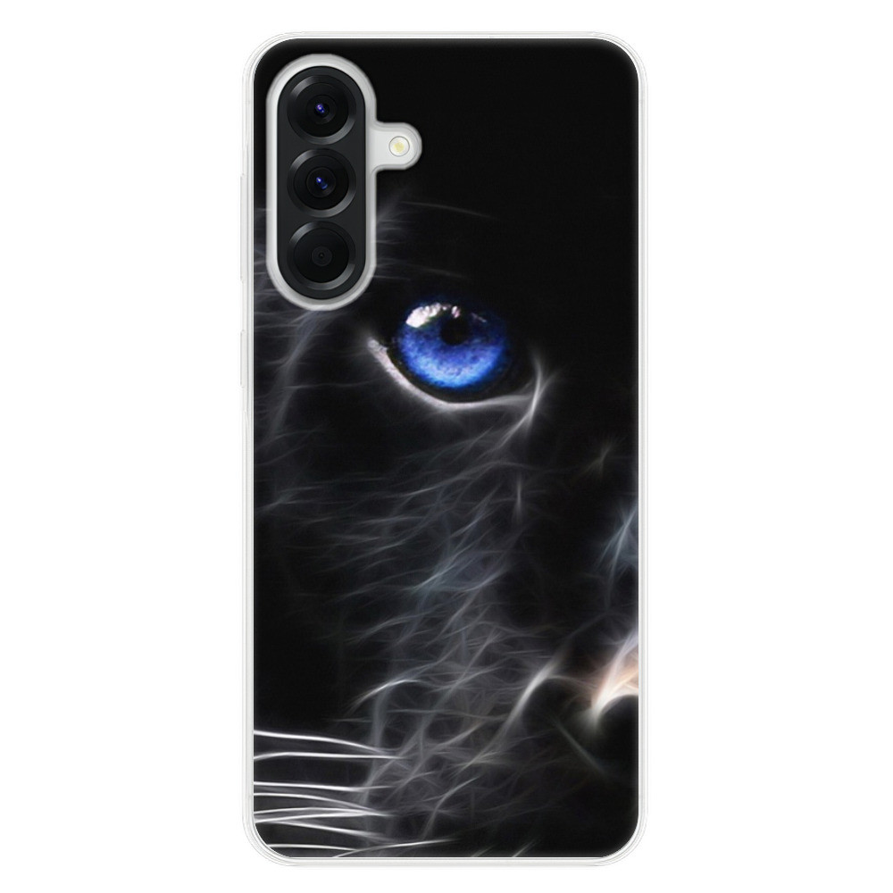 Odolné silikónové puzdro iSaprio - Black Puma - Samsung Galaxy A56