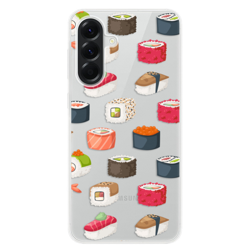 Odolné silikónové puzdro iSaprio - Sushi Pattern - Samsung Galaxy A56