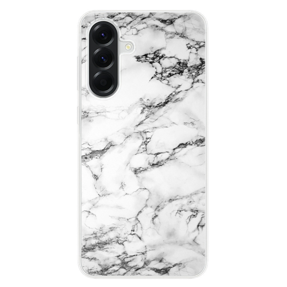 Odolné silikónové puzdro iSaprio - White Marble 01 - Samsung Galaxy A56