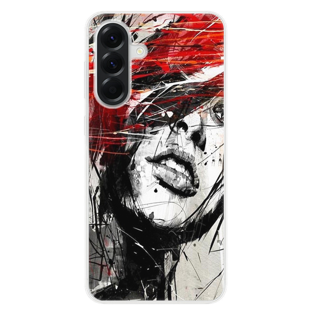 Odolné silikónové puzdro iSaprio - Sketch Face - Samsung Galaxy A56