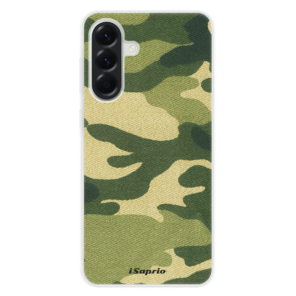 Odolné silikónové puzdro iSaprio - Green Camuflage 01 - Samsung Galaxy A56