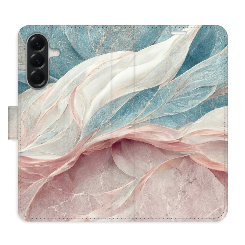 Flipové puzdro iSaprio - Old Leaves 03 - Samsung Galaxy A36