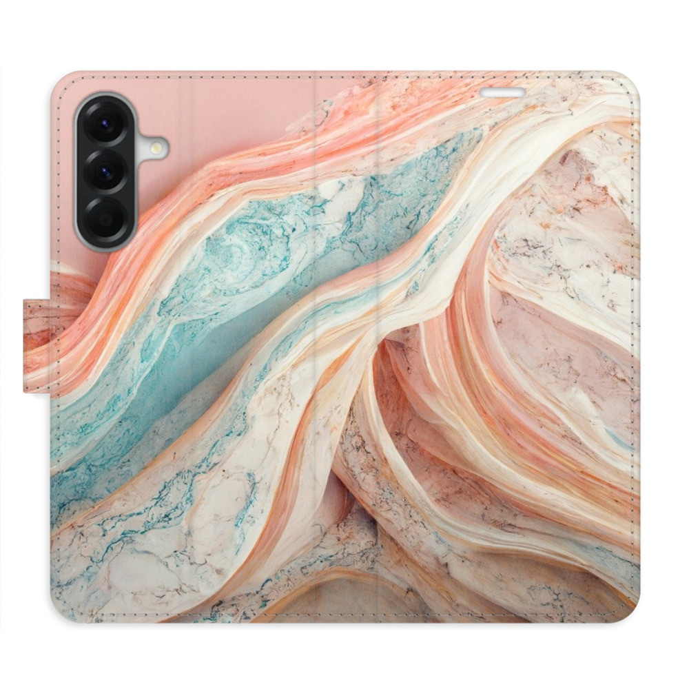 Flipové puzdro iSaprio - Colour Marble - Samsung Galaxy A36