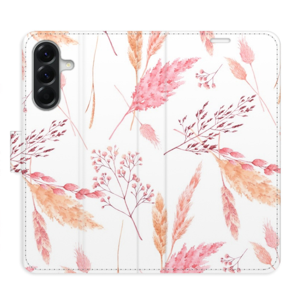 Flipové puzdro iSaprio - Ornamental Flowers - Samsung Galaxy A56