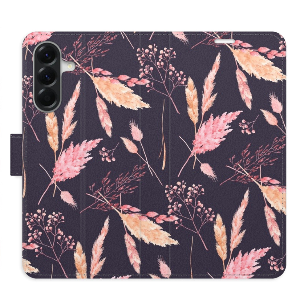 Flipové puzdro iSaprio - Ornamental Flowers 02 - Samsung Galaxy A56