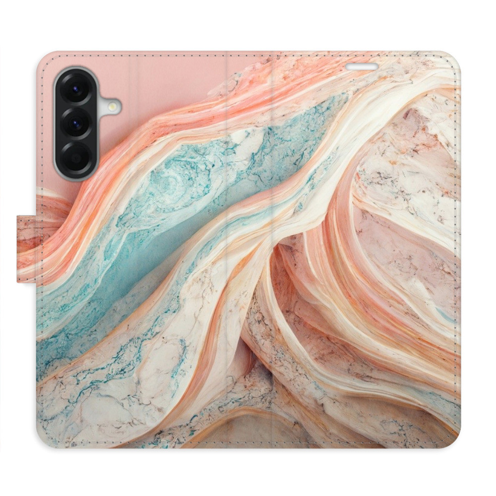 Flipové puzdro iSaprio - Colour Marble - Samsung Galaxy A56
