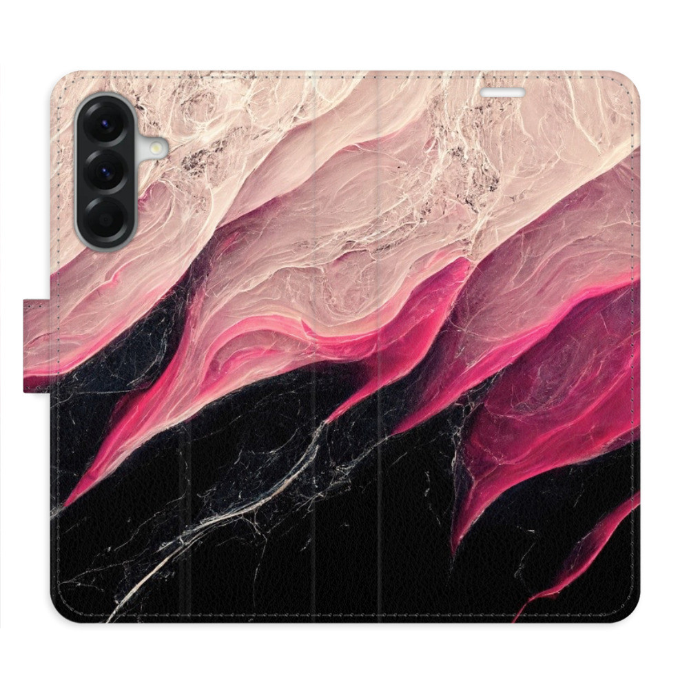 Flipové puzdro iSaprio - BlackPink Marble - Samsung Galaxy A56