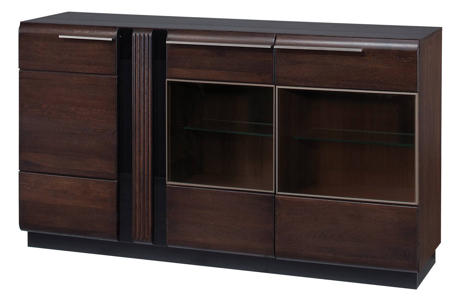 Komoda Porti 48 180 cm z masivu dub čokoládový