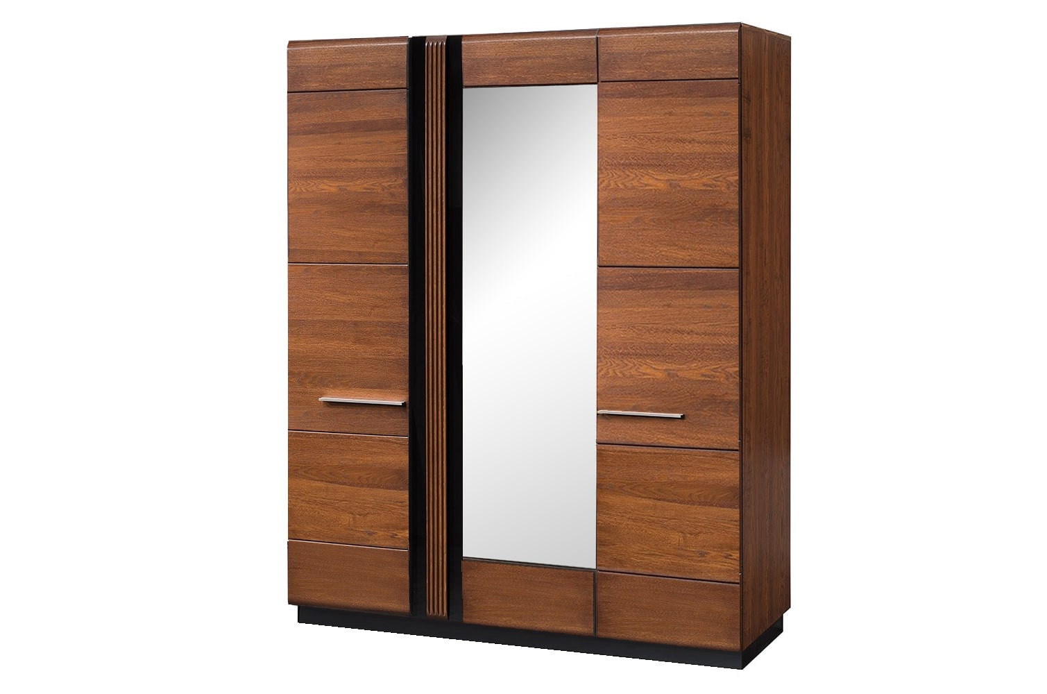 Šatní skříň Porti 73 165 cm z masivu dub antický