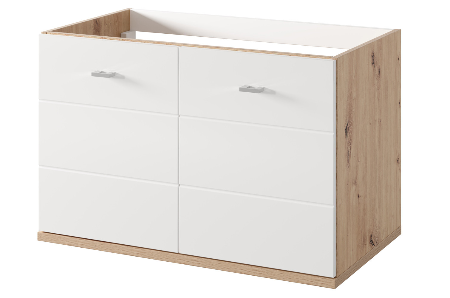 Závěsná skříňka pod umyvadlo Sting 38 80 cm dub Artisan/bílá