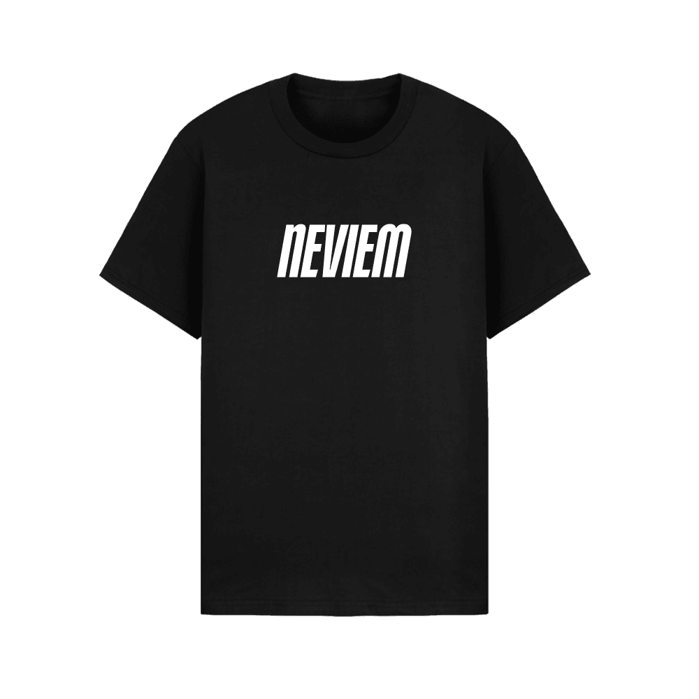 Separ tričko Neviem Basic Tee (White Color) Čierna S