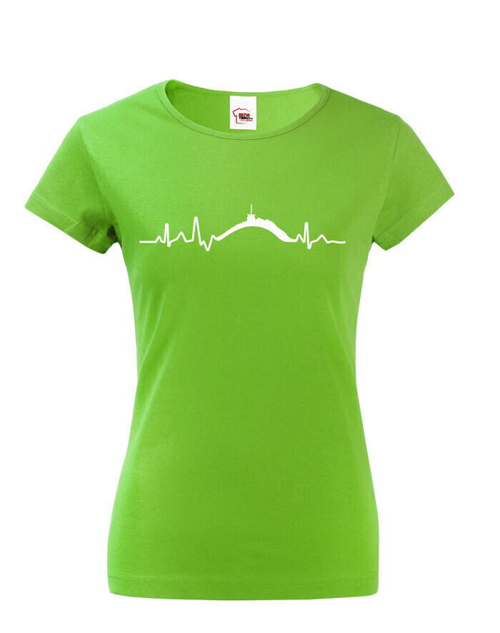 Dámske turistické tričko EKG Praded