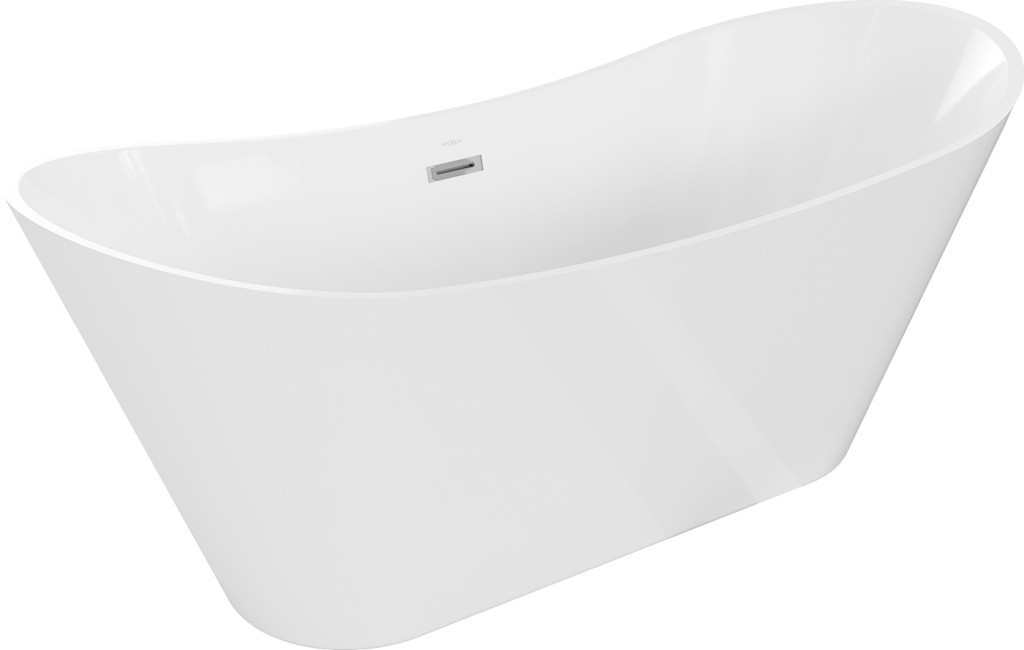 MEXEN - Celia vaňa voľne stojaca 170x75 cm, biela bez krytu prepadu a zátky 52331707500-SS