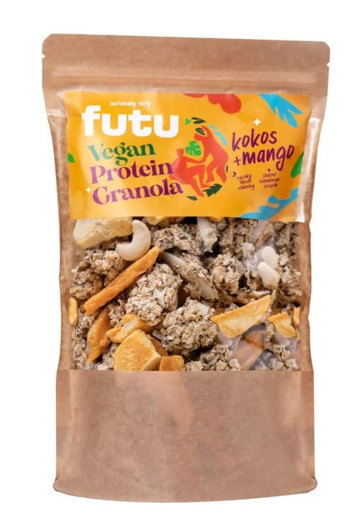 Futu Akcia spotreba 10.04.2025 Futu Proteínová granola mango 350 g -1 350gr
