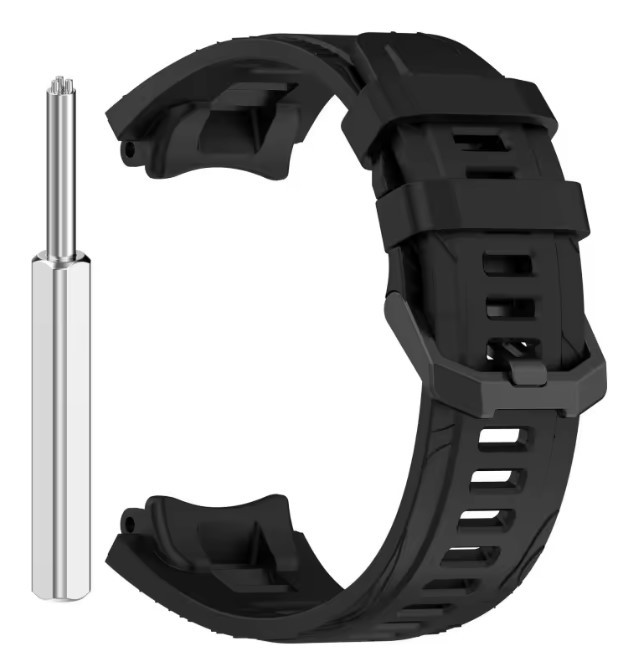 eses Silikónový remienok pre Xiaomi Amazfit T-Rex 3 - Čierny