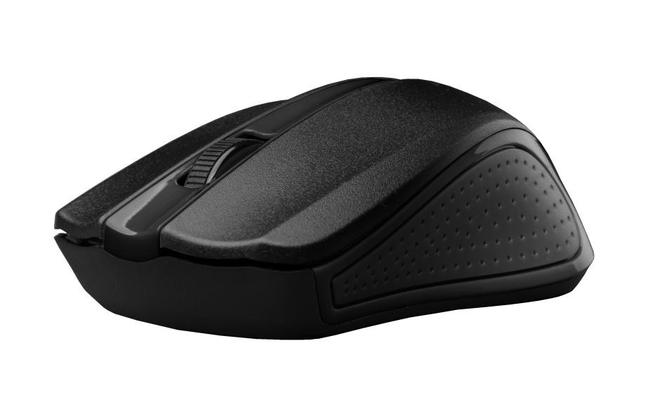 C-tech WLM-01/Kancelárska/Optická/1 200 DPI/Bezdrôtová USB/Čierna