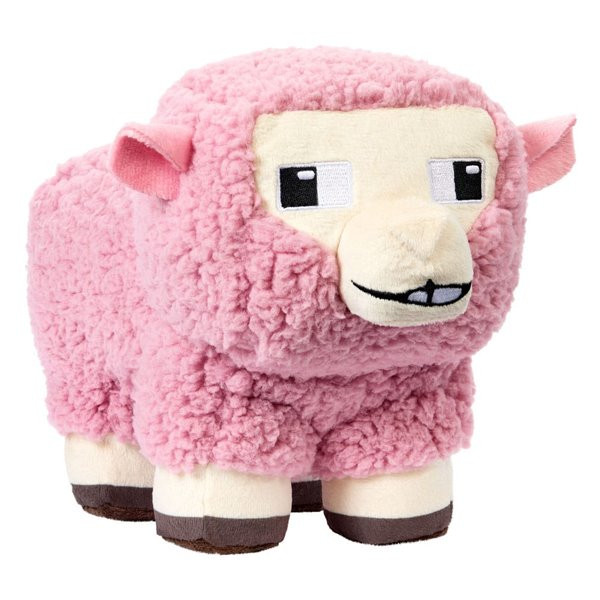 Plyšák Ružová ovečka (Minecraft) 20 cm
