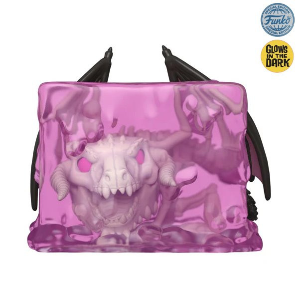 POP! Games: Gelatinous Cube with Dracolish (Dungeons & Dragons) Special Edition (Glows in The Dark) POP-1069