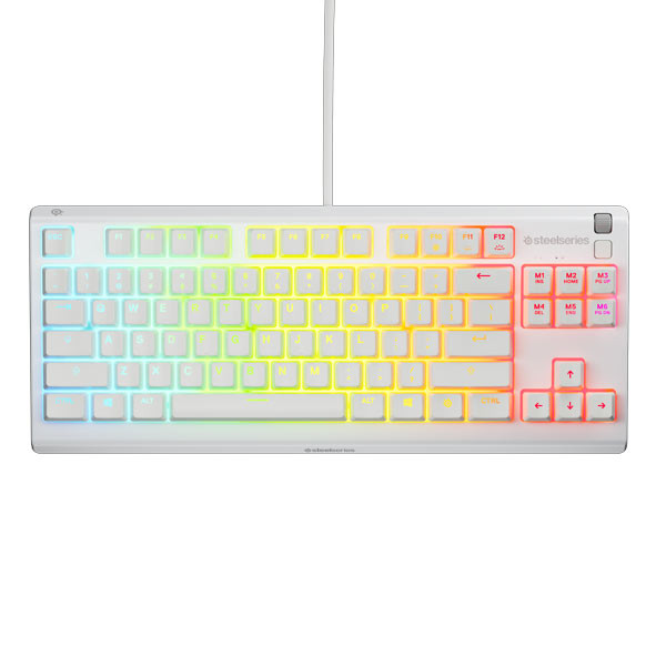 SteelSeries Apex 3 TKL US, white 64819