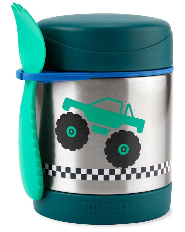 SKIP HOP Spark Style Termoska na jedlo s lyžičkou/vidličkou Truck 325 ml, 3r+