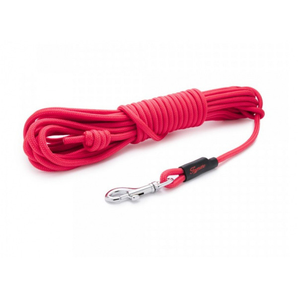 Vodítko Tamer lanové stopovacie mini 5m červené