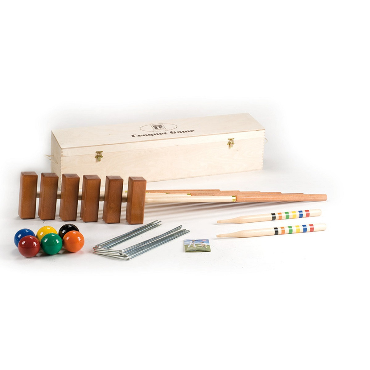 Kroket LUCIO LONDERO Professional pre 6 hráčov - drevený box