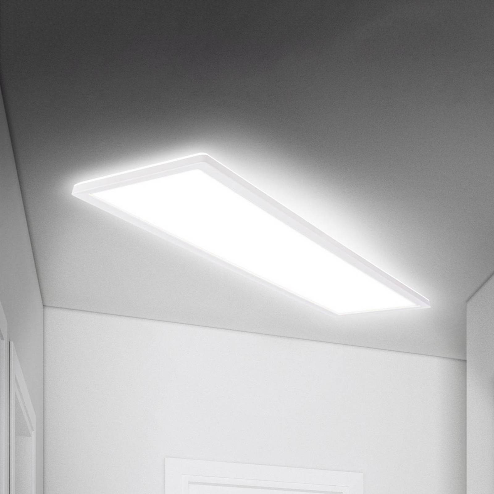 Panel Move LED, senzor, 98 x 20 cm, IP44, plast, biely