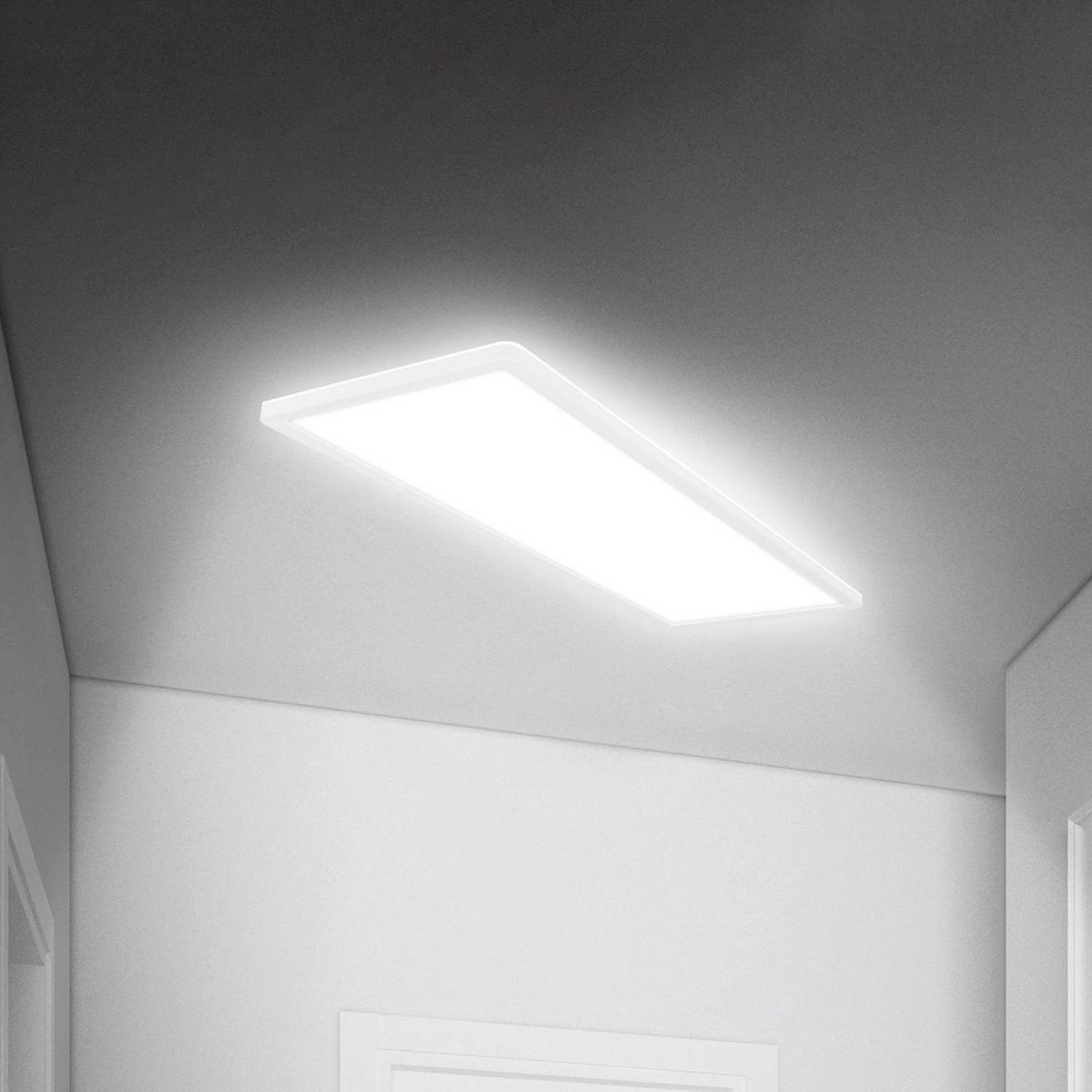 Panel Move LED, senzor, 58 x 20 cm, IP44, plast, biely
