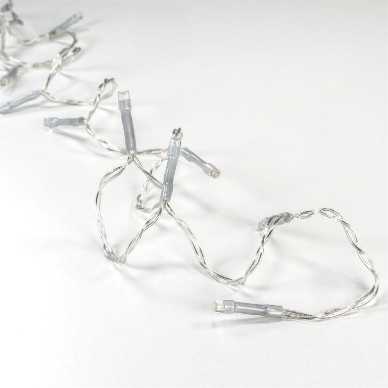 Sada vianočných LED reťazí, 30 LED, teplá biela, 3 ks