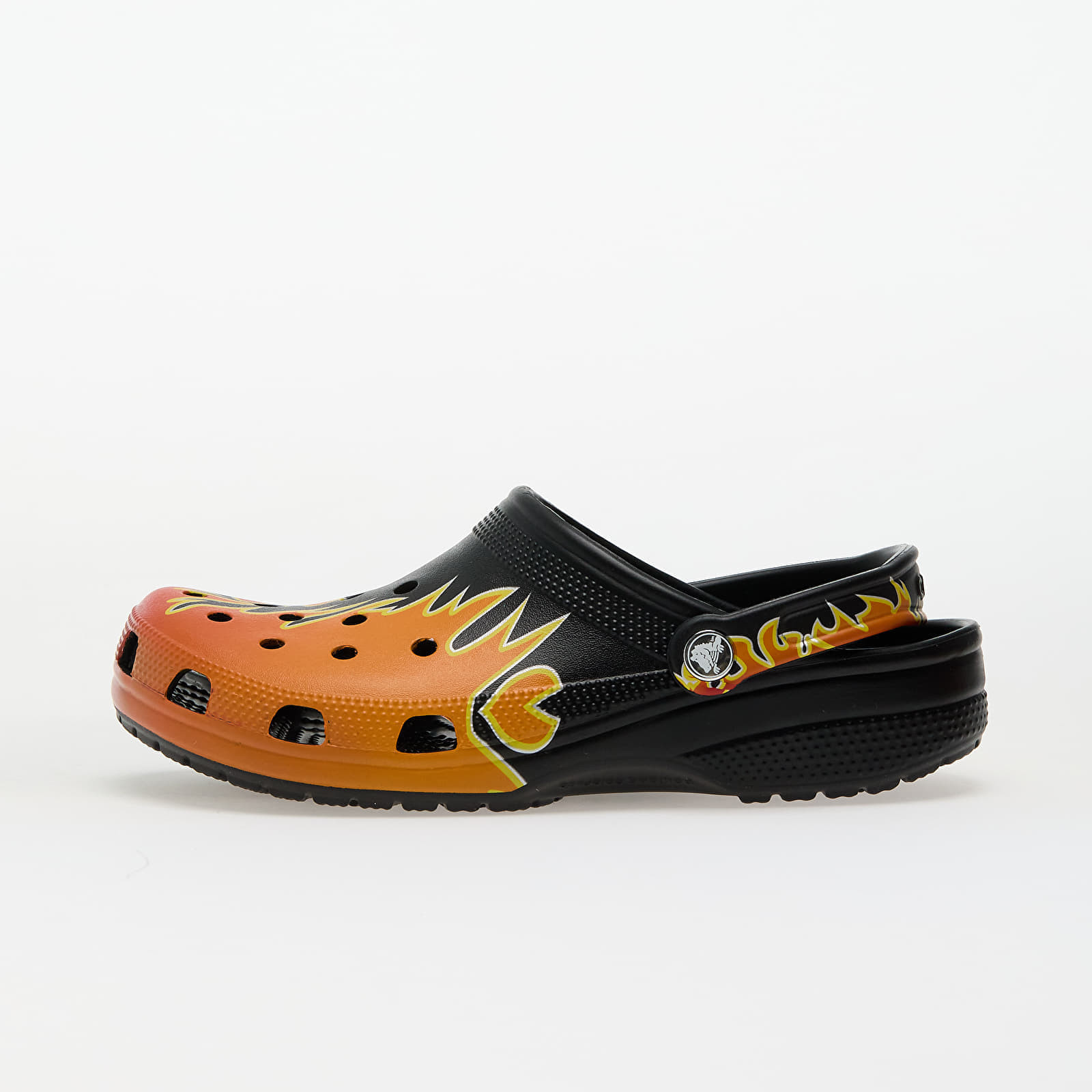 Tenisky Crocs Classic Flames Clog Black/ Multi EUR 38-39