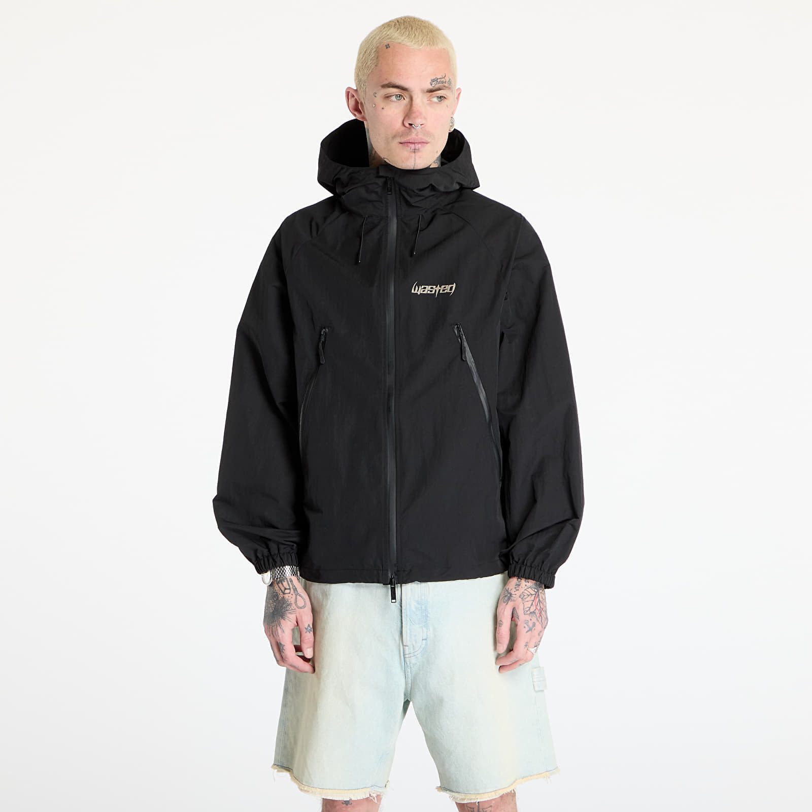 Vetrovka Wasted Paris M Blade Windbreaker Black M