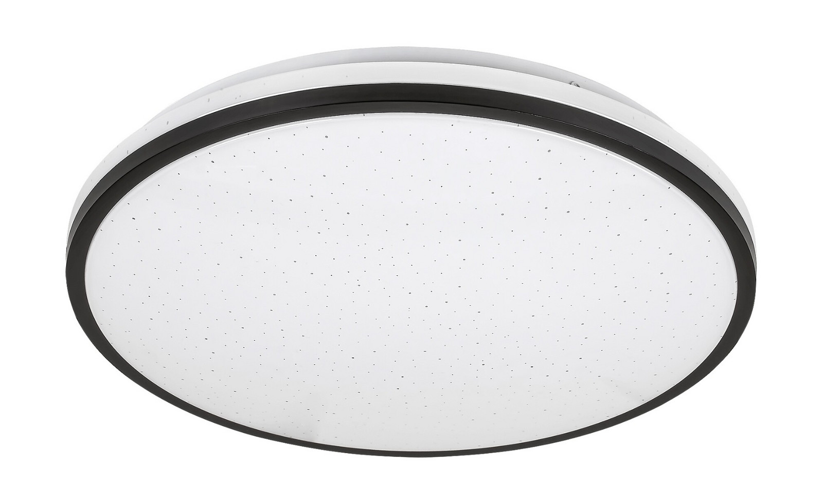 Rabalux Čierne stropné LED svietidlo Slava 330mm 18W IP44 3054